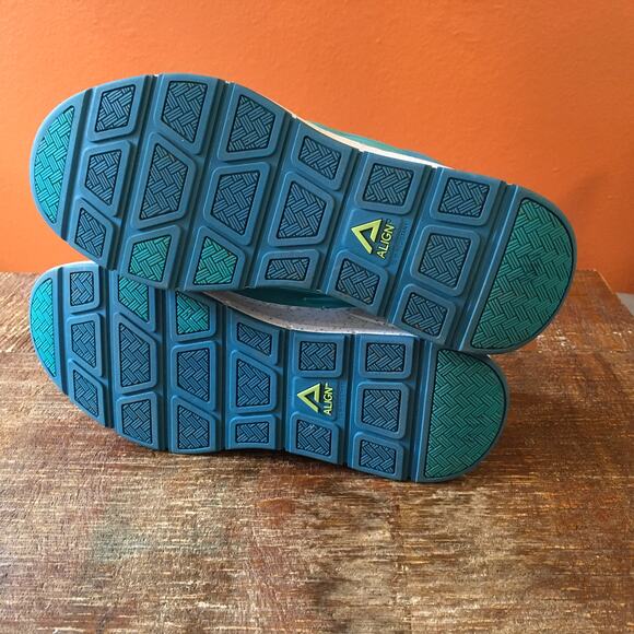 Align Lavoy Sneaker Womens 10 Turquoise Blue Nursing Comfort Orthopedic Nurse - Picture 8 of 9